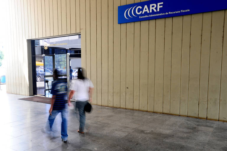 Fachada externa do Conselho Administrativo de Recursos Fiscais (CARF), em Brasília