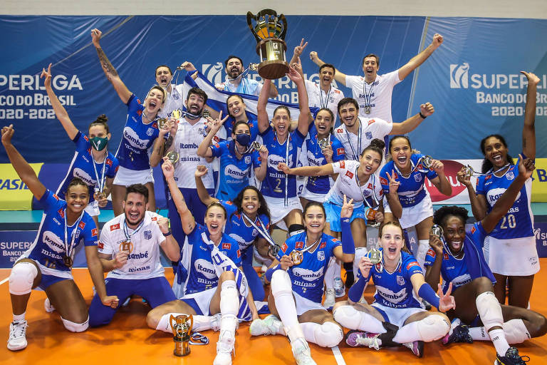 Minas conquista o tricampeonato da Copa Brasil de vôlei feminino