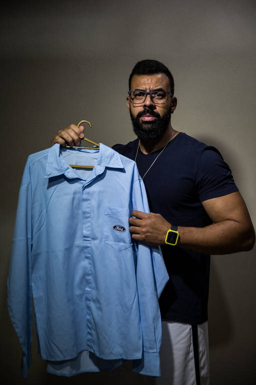 Leandro Monteiro, 39 anos, funcionário da Ford. Montadora anunciou encerramento de todas as atividades fabris no país em janeiro