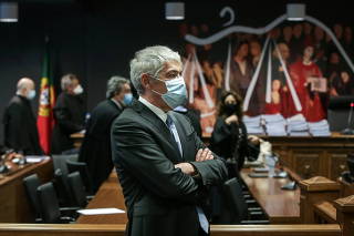 Portugal's former PM Socrates attends court hearing in Lisbon
