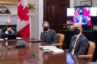 Biden, Trudeau hold virtual talks