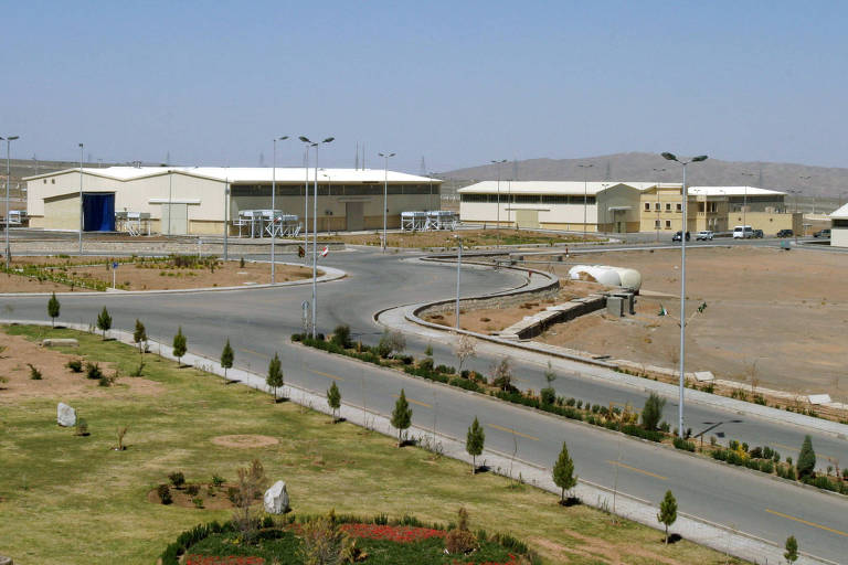 Instalação de enriquecimento de urânio de Natanz, a 250 quilômetros de Teerã, em março de 2005