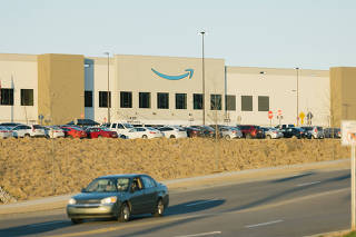 An Amazon warehouse in Bessemer, Ala., March 5, 2021. (Lynsey Weatherspoon/The New York Times)