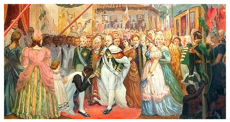 pintura da familia real portuguesa