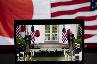 U.S.-WHITE HOUSE-JAPAN-PRESS CONFERENCE