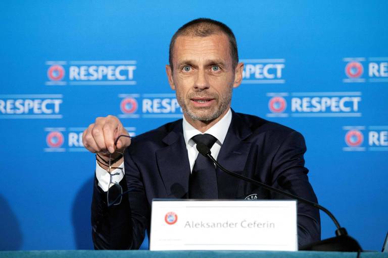 Aleksander Ceferin, presidente da Uefa, foi duro em suas declarações contra a criação da Superliga