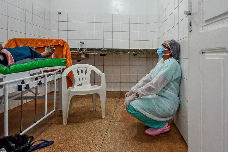 Cenas da pandemia no Brasil