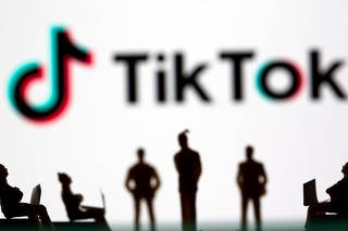 FILE PHOTO: llustration picture of TikTok logo