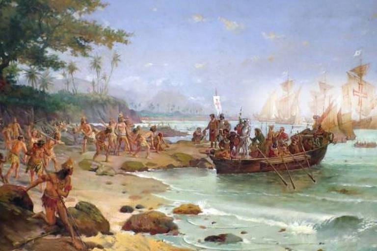 Frota de Cabral tinha nove naus, três caravelas e uma pequena embarcação com mantimentos
