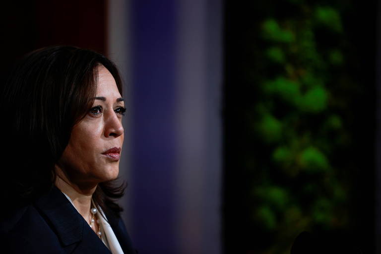 Vice-presidente dos EUA, Kamala Harris, ma abertura da Cúpula de Líderes sobre o Clima