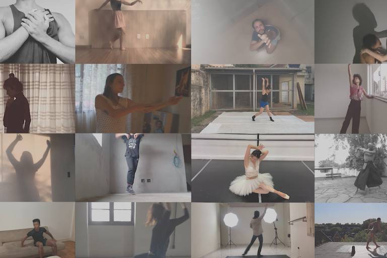 Em comemoração ao Dia Internacional da Dança, a São Paulo Companhia de Dança convidou mais de 800 dançarinos de diferentes países para compor uma exibição virtual de performances