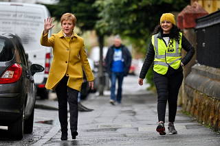 Scotland's parliamentary election in Glasgow