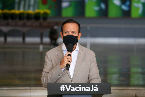 Doria prevê vacinação de toda população adulta de SP até o final de outubro; veja calendário