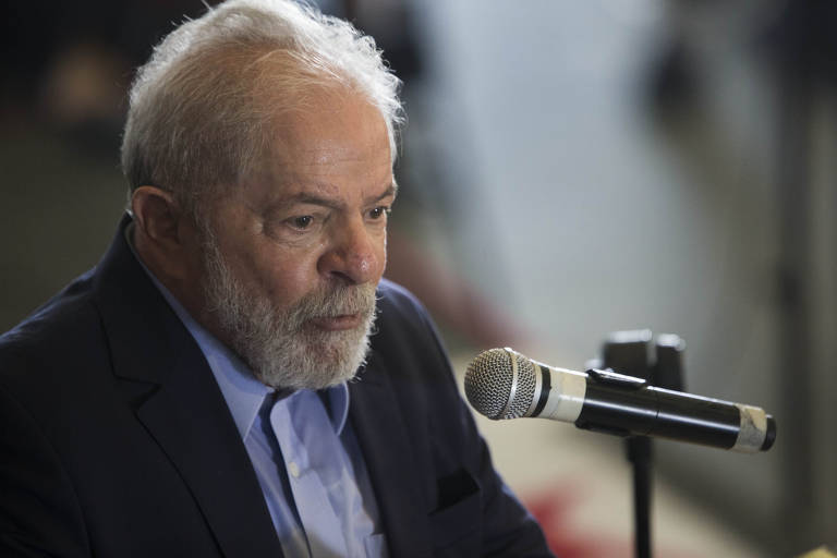 O ex-presidente Lula em 2021