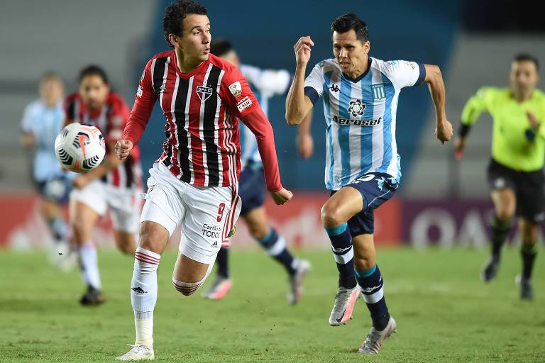 São Paulo empatou sem gols com o Racing na rodada anterior da Libertadores