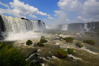 Parque nacional das Cataratas do Iguaçu, localizado no Paraná