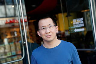 FILE PHOTO: Zhang Yiming, founder and global CEO of ByteDance, poses in Palo Alto, California