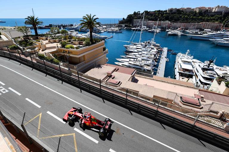 O monegasco Charles Leclerc, da Ferrari, corre em casa neste fim de semana no GP de Mônaco