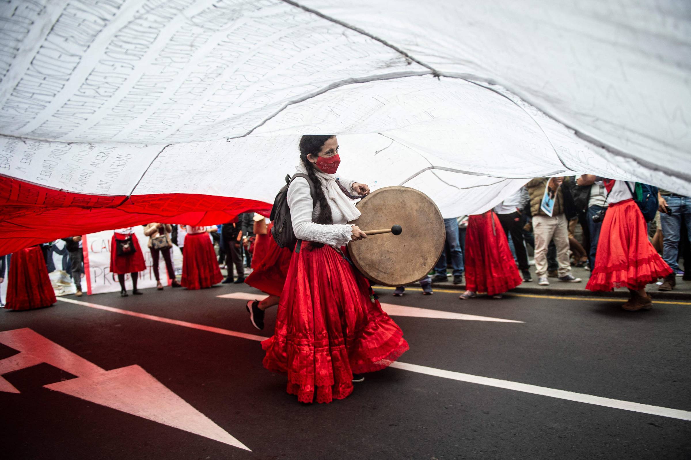 Protesters Take To The Streets In Peru Against Keiko Fujimori S Candidacy 05 23 2021 World Bpositivenow