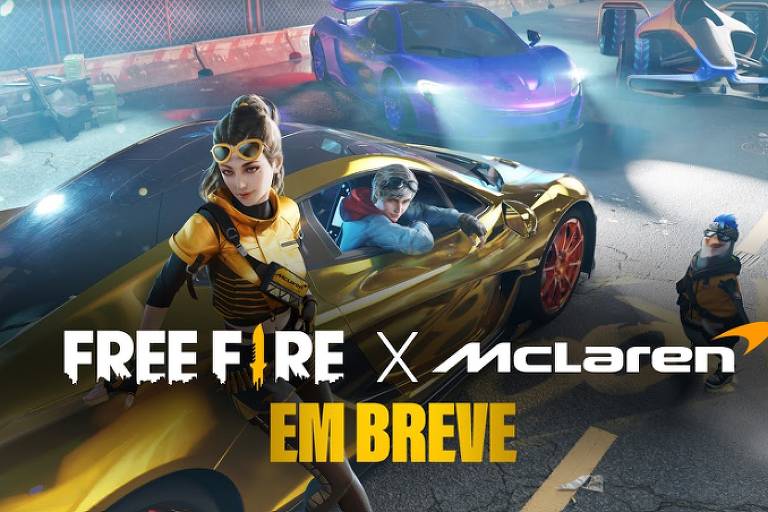 Free Fire e McLaren anunciam parceria