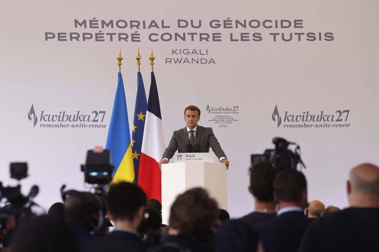 Em Ruanda, Macron reconhece responsabilidades da França em genocídio