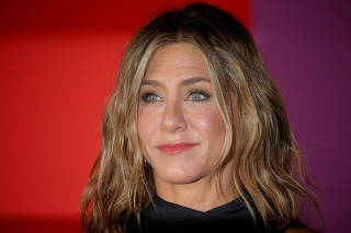 FILE PHOTO: Aniston arrives to the global premiere for Apple's 