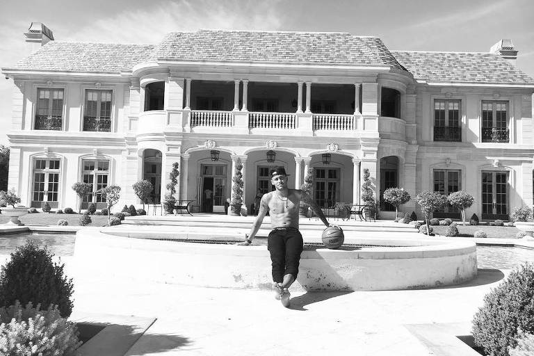 Neymar se hospedou em mansão de Beverly Hills no mês de junho de 2016, a convite do Airbnb