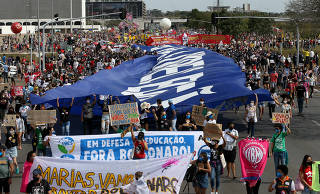 PROTESTO / FORA BOLSONARO / PANDEMIA / COVID-19 / MANIFESTACAO