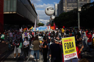 protesto fora Bolsonaro