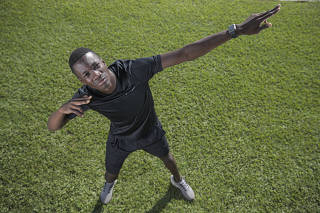 Alexsandro Melo, atleta brasileiro classificado no salto triplo