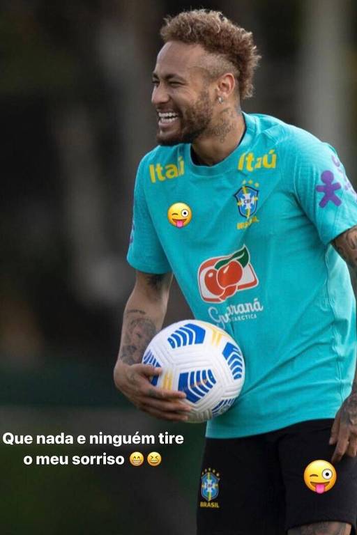 Neymar esconde logo da Nike em fotografia publicada no Instagram