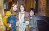 Os atores mirins Maria Luiza Rodrigues, Daniel Torres e  Davi Lucas em cena do seriado infantil "O Pequeno Alquimista" da Rede Globo