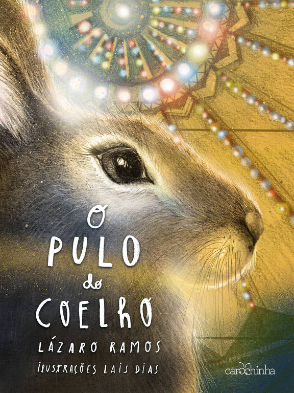 Capa do livro "O Pulo do Coelho", de Lázaro Ramos