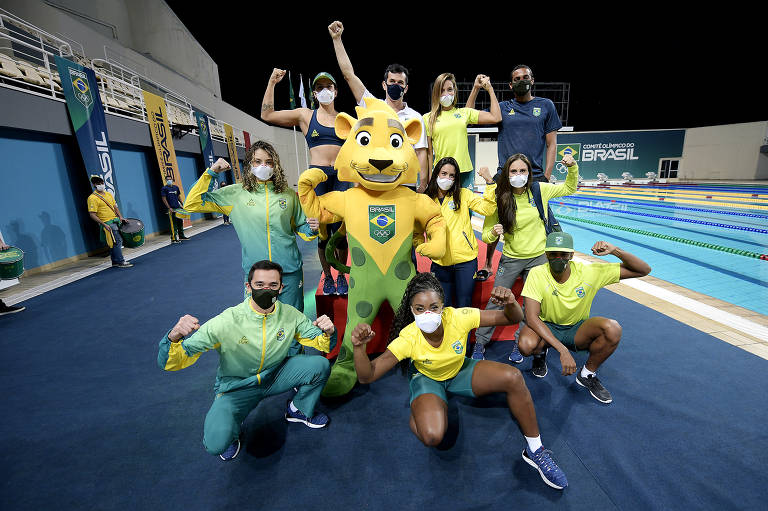Uniformes da delegação brasileira para Olimpíada de Tóquio - 03/06/2021 -  Esporte - Fotografia - Folha de S.Paulo