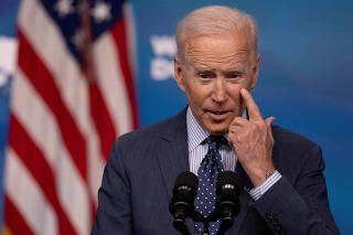 FILE PHOTO: U.S. President Biden delivers update on administration's coronavirus response from the White House in Washington