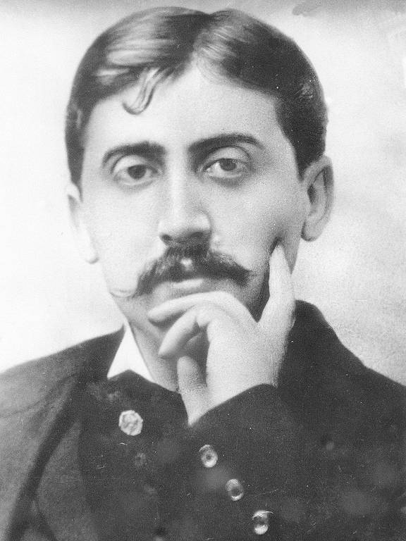 Retrato do escritor francês Marcel Proust