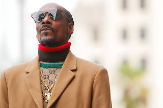 FILE PHOTO: Rapper Snoop Dogg receives his star on the 