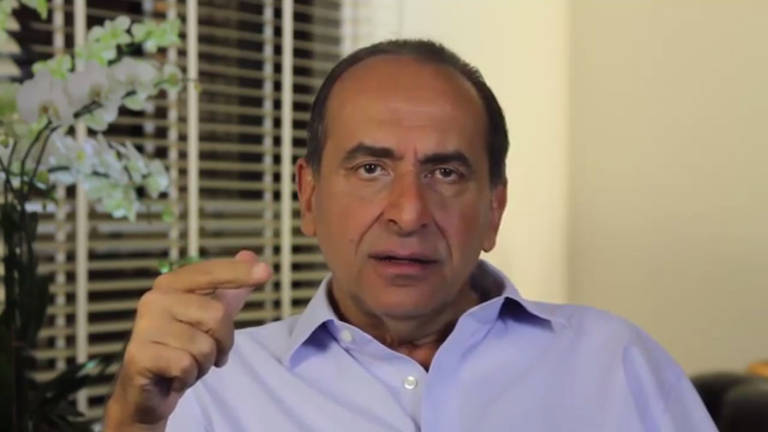 Cena do video do candidato a prefeito de Belo Horizonte Alexandre Kalil, nas eleições de 2020