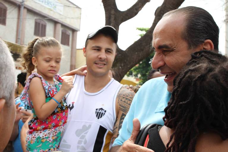 Alexandre Kalil durante campanha para a Prefeitura de BH, em 2016