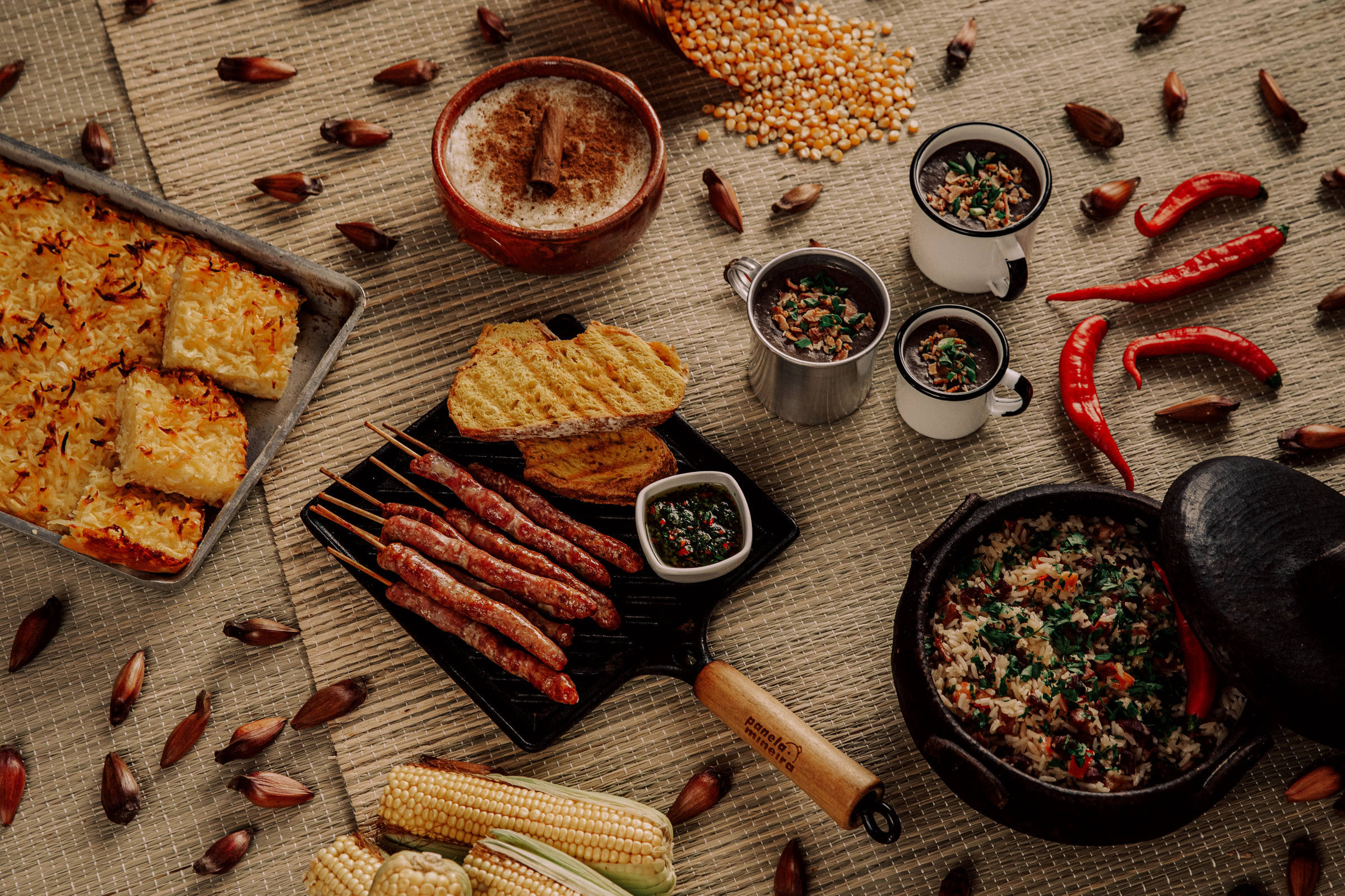 Quais são as comidas típicas de festa junina na sua região? Estava  pesquisando isso e descobri que o Vatapá é típico nas festas juninas no  Pará, então fiquei curioso para saber sobre