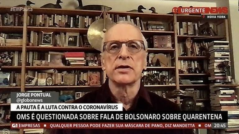 Jornalista aparece fumando ao vivo em jornal da GloboNews; assista