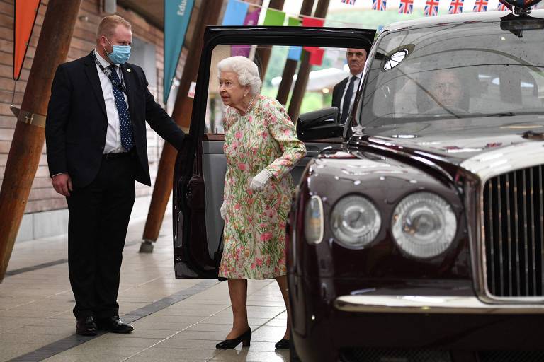 Líderes do G7 encontram a rainha Elizabeth 2ª