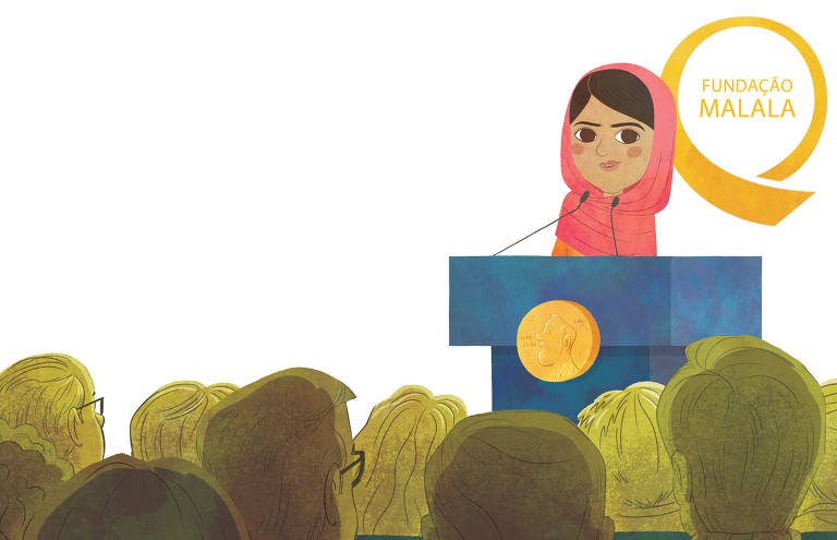Coleção Folha apresenta a trajetória de Malala, a mais jovem Nobel da paz