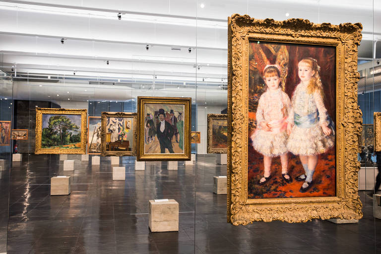 Masp emprestará 'Rosa e Azul', de Renoir, a museu alemão