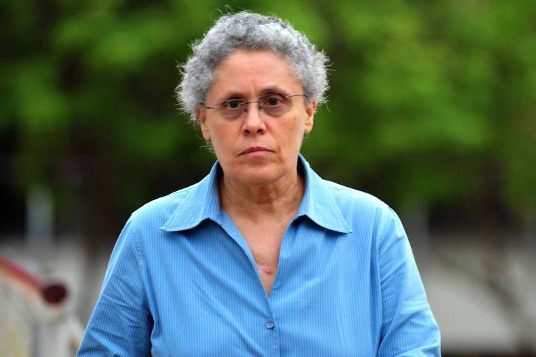A ex-guerrilheira Dora María Tellez, opositora da ditadura de Daniel Ortega na Nicarágua, em Manágua