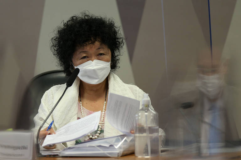 A médica e defensora da hidroxicloroquina Nise Yamaguchi