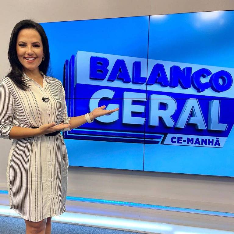 Luciana Ribeiro apresentadora do Balanço Geral no Ceará