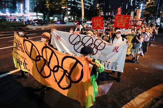 Anti-Olympics rally calls for cancellation of the games, Tokyo