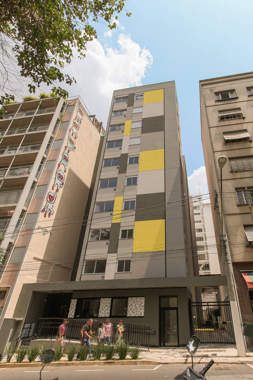 Fachada do Bem Viver Vila Buarque, empreendimento já entregue da Magik JC no centro de São Paulo