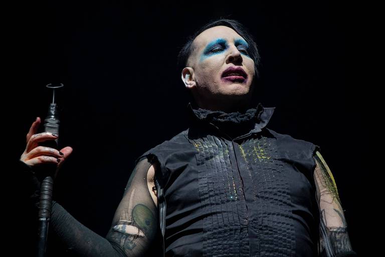 O cantor Marilyn Manson